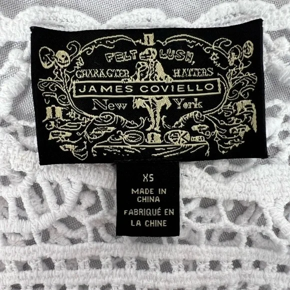 Anthropolgie - James Coviello Lace Top Size XS - Picture 3 of 8